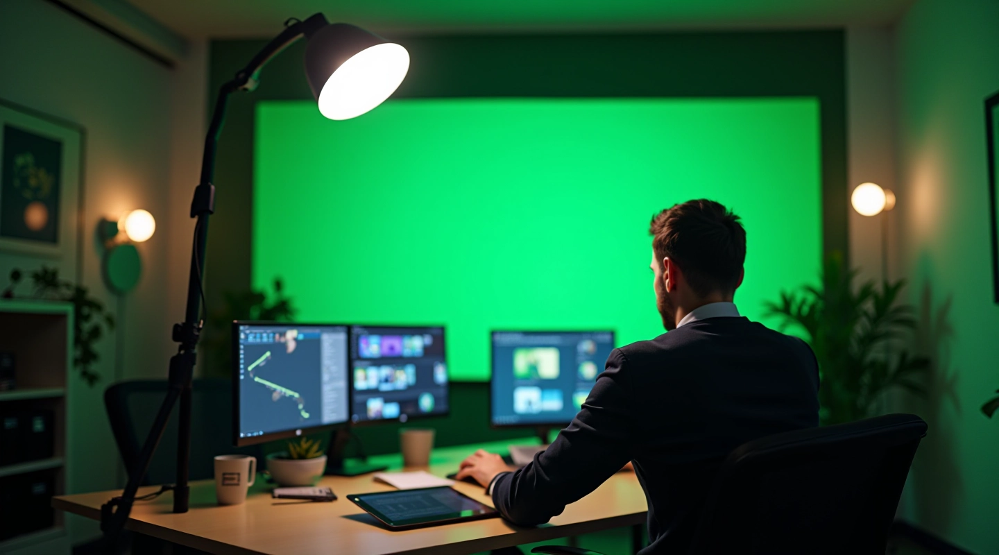 FrameFlow Motion Ltd motion design studio workspace with professional animation equipment